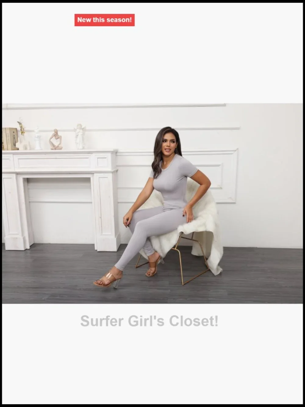 2 Piece Sets for Women Summer Casual Jogger Workout Fitted Crew Neck Tee High